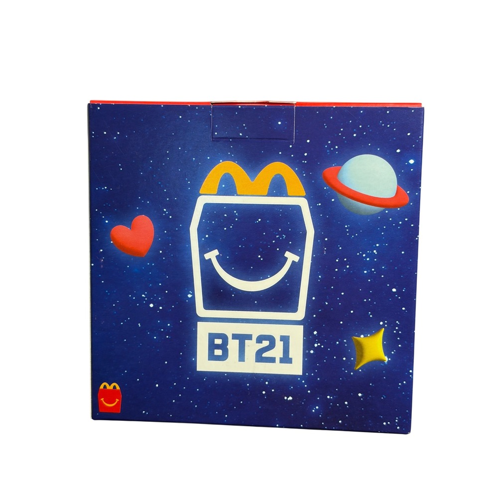 McDonalds BT21 Happy Meal toy Poster and Stickers roll - Picture 2 of 2